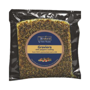 COATING Graviera From Cow Milk With Peppers Coating